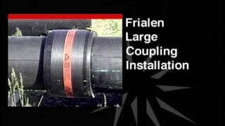 Frialen Large Coupling Installation 16 to 24 inch x 264 [upl. by Attiuqehs]