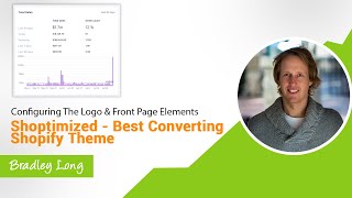 Configuring The Logo amp Front Page Elements Shoptimized  Best Converting Shopify Theme [upl. by Trebliw]