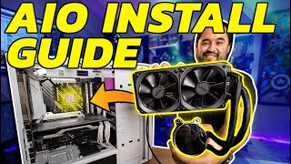 How to install an AIO CPU Cooler [upl. by Elsie]