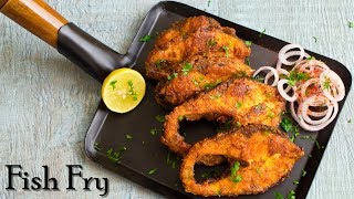 Rohu Fish Fry Quick amp Easy Fish Fry Recipe Indian Style Fish Fry  The Terrace Kitchen [upl. by Nahtanaoj384]