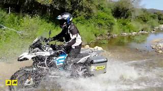 BMW R1200GS ADVENTURE 2018 TEST in Sardegna [upl. by Cyrille]