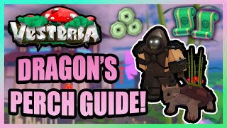 Vesteria  Dragons Perch Guide Quests Bosses Chests amp More [upl. by Marl]