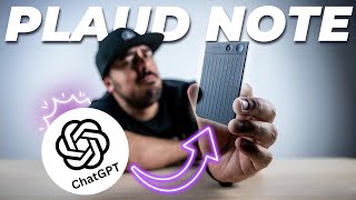 ChatGPT INTEGRADO Plaud Note  O gravador com INTELIGENCIA ARTIFICIAL Unboxing e Review PTBR [upl. by Ailee]