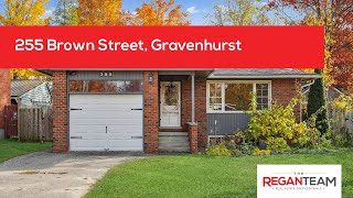 Home For Sale in Gravenhurst  The Regan Team  255 Brown Street [upl. by Eineg]