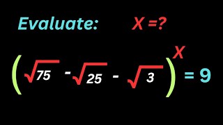 A Nice Exponential Equation  Mathematics Olympiad Questions Find x [upl. by Bevis]