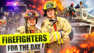 We Became Firefighters For The Day [upl. by Quigley]