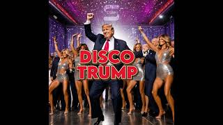 DISCO TRUMP trump donaldtrump disco retro disco80s  trumpdance trump2024 [upl. by Enyleuqcaj]