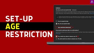 How to Set Age Restrictions on YouTube Content 2024 Updated [upl. by Kcirdes]