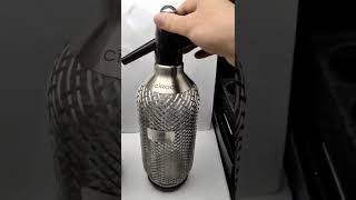 Stainless steel cocktail siphon ciroc [upl. by Ecam]