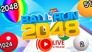 Ball run 2048🔥live gameplay ⭕ [upl. by Accebor489]