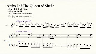 Arrival of the Queen of Sheba  G F Händel  Solomon  Act III  James Galway Flute [upl. by Curcio]