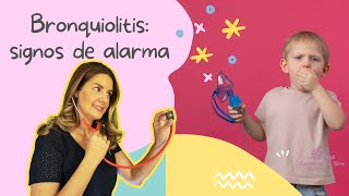 BRONQUIOLITIS Sítomas de alarma y cuándo acudir al hospital 🏥 [upl. by Ahseyi]