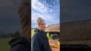 Quick Dry Hay Load A Productive Start to Our Farm Day [upl. by Marshal]