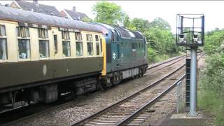 The Mazey Day Cornishman at Droitwich 23rd June 2012 [upl. by Assenar]