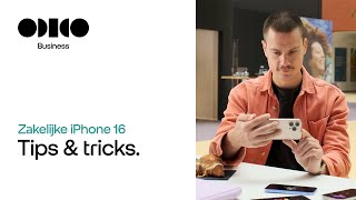 Handige iPhone 16 tips amp tricks voor ondernemers  Odido Business [upl. by Belia171]