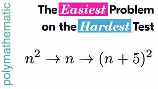 The Easiest Problem on the Hardest Test 2017 Putnam Competition A1 [upl. by Sigfried222]