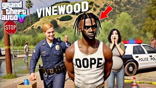 😱😭Franklin Arrested For MurderGTA 5 Real Life Mod Remastered Season 2 Episode 9 [upl. by Aielam68]