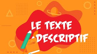 Le texte descriptif [upl. by Marillin]