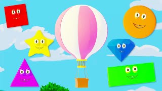 Shapes Song  Part 2  We are Shapes  Nursery Rhymes amp Songs  Pilli Go Preschool Educational Song [upl. by Elon138]