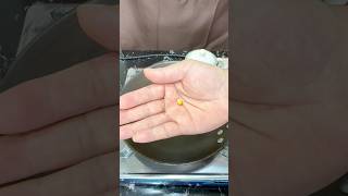 one corn 🌽 popping experiment foryou popcorn cooking shorts [upl. by Yelsnia731]