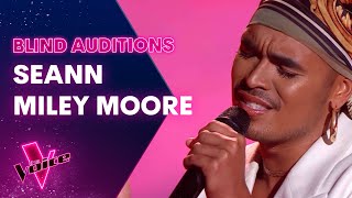 The Blind Auditions Seann Miley Moore sings The Prayer by Andrea Bocelli amp Celine Dion [upl. by Bechler]