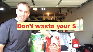 Better bird seed How to recognize good bird seed and not waste money [upl. by Ahtnicaj]