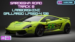 Gran Turismo 7 Sardegna Road Track B Lamborghini Gallardo LP 5604 08 [upl. by Adur489]