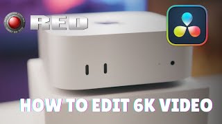 6K Editing on M4 Mac Mini 599 How to Setup Workflow in DaVinci Resolve  R3D BRAW amp Sony FX30 RAW [upl. by Odin]