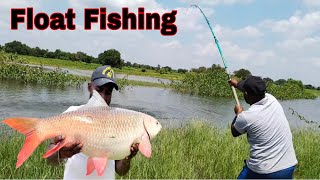 Float Fishing Techniques  Float Fishing  Fishing With Float  Fishing videos  Hunting Big Fish [upl. by Lledroc554]