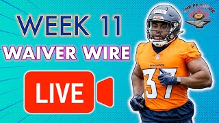 Week 11 Waiver Wire Question  2024 Fantasy Football [upl. by Giannini998]