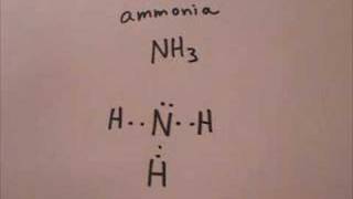 Lewis structure  ammonia [upl. by Yeleen865]