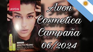 AVON CAMPAÑA 062024 COSMETICA ARGENTINA 🇦🇷 [upl. by Kacerek]