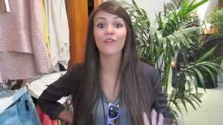 Victoria Justice on Her Style  Shopping [upl. by Latia]