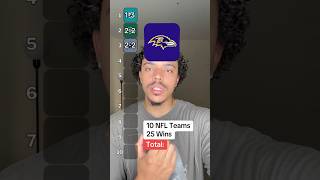 10 NFL Teams 25 Wins 😎🔥 nfl football [upl. by Eilesor]