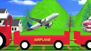 Modes Of Transportation  Kindergarten Learning Videos [upl. by Arvie]