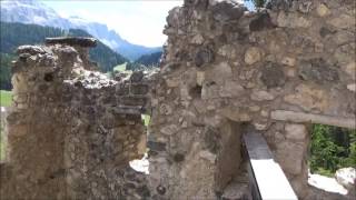 Wolkenstein Castle  Selva Val Gardena Italy [upl. by Xela]