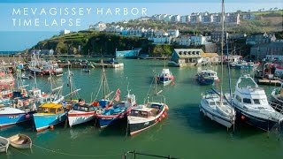 MEVAGISSEY HARBOR TIME LAPSE  CORNWALL UK [upl. by Osicnarf]