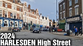 HARLESDEN HIGH STREET 2024 Walking Through [upl. by Kwabena592]