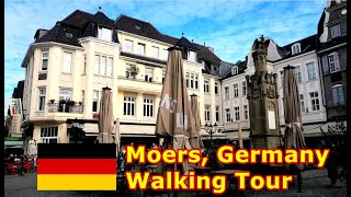 Moers Germany 🇩🇪 Walking Tour of authentic German town Home of Moers Festival 2022 [upl. by Sina]