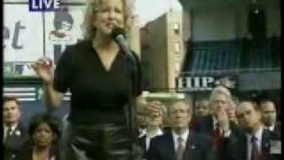 Bette Midler  Wind Beneath My Wings  Yankee Stadium 2001 [upl. by Reahard]