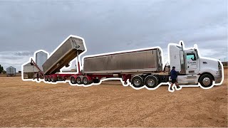 The Fertiliser Bins Are Filling amp The Export Quality Hay Is Out Of Here [upl. by Can]