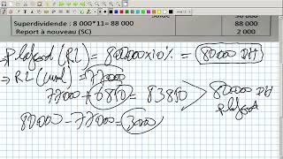 Comptabilité Approfondie Vidéo N 32  Exercice Corrigé quotAffectation Des Bénéficesquot [upl. by Daggett142]