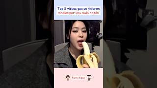 Top 5 videos que se hicieron virales por una mala razón kpop shorts [upl. by Guillaume]