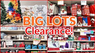 BIG LOTS AFTER CHRISTMAS CLEARANCE SALE Up to 50 OFF SHOP WITH ME 2022 [upl. by Oicnanev631]