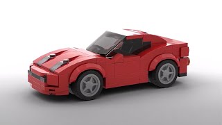 LEGO Fiat Coupe Instructions [upl. by Ayisan111]