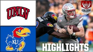 UNLV Rebels vs Kansas Jayhawks  Full Game Highlights  ESPN College Football [upl. by Ytirehc610]