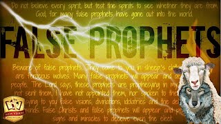 Lesson  FALSE PROPHETS  12424 [upl. by Ylrebmek]