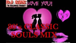 DJ KIRK R amp B SOULS MIX 80S CLASSIC FT Aretha Frankin Teddy P Keith Washington Karyn White [upl. by Adnohrahs]