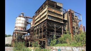 Exploring a Huge Derelict Adandoned factory [upl. by Newsom]