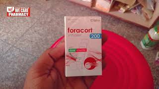 Foracort 200 inhaler how to use ll Asthma and COPD treatment  formoterol and budesonide [upl. by Caron890]